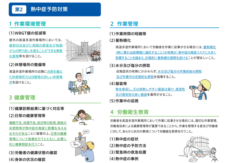 「職場における熱中症対策の強化について」